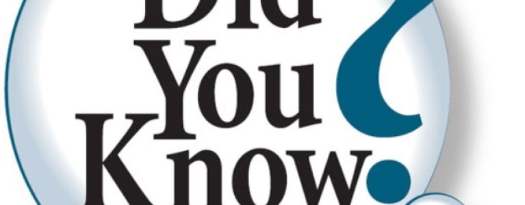 Did you know
